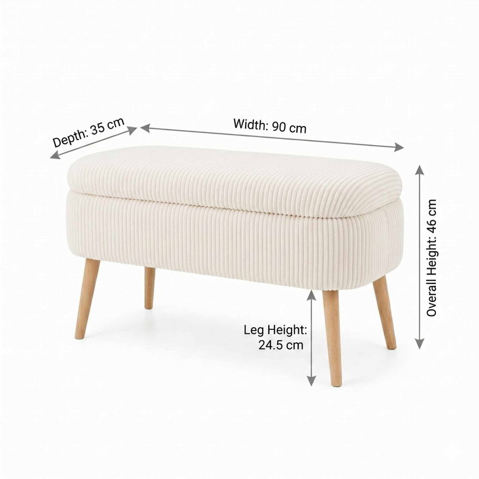 Atelier Del Sofa Oslo Linen - Crema